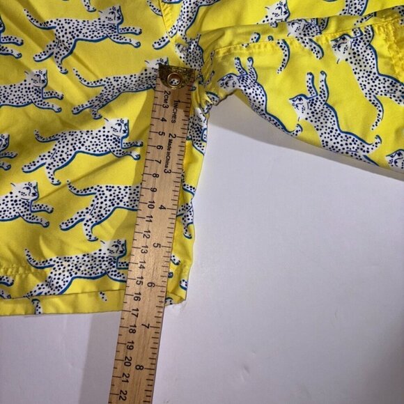 Mini Boden Boys Cheetah Bathers Swimsuit Bathingsuit Shorts size 11-12Y NO FLAWS - Picture 7 of 10
